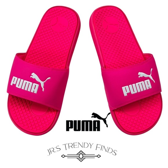 adidas Shoes - Puma Cool Cat WNS knockout pink Slide Sandals – Style 371013-12 – Women’s US